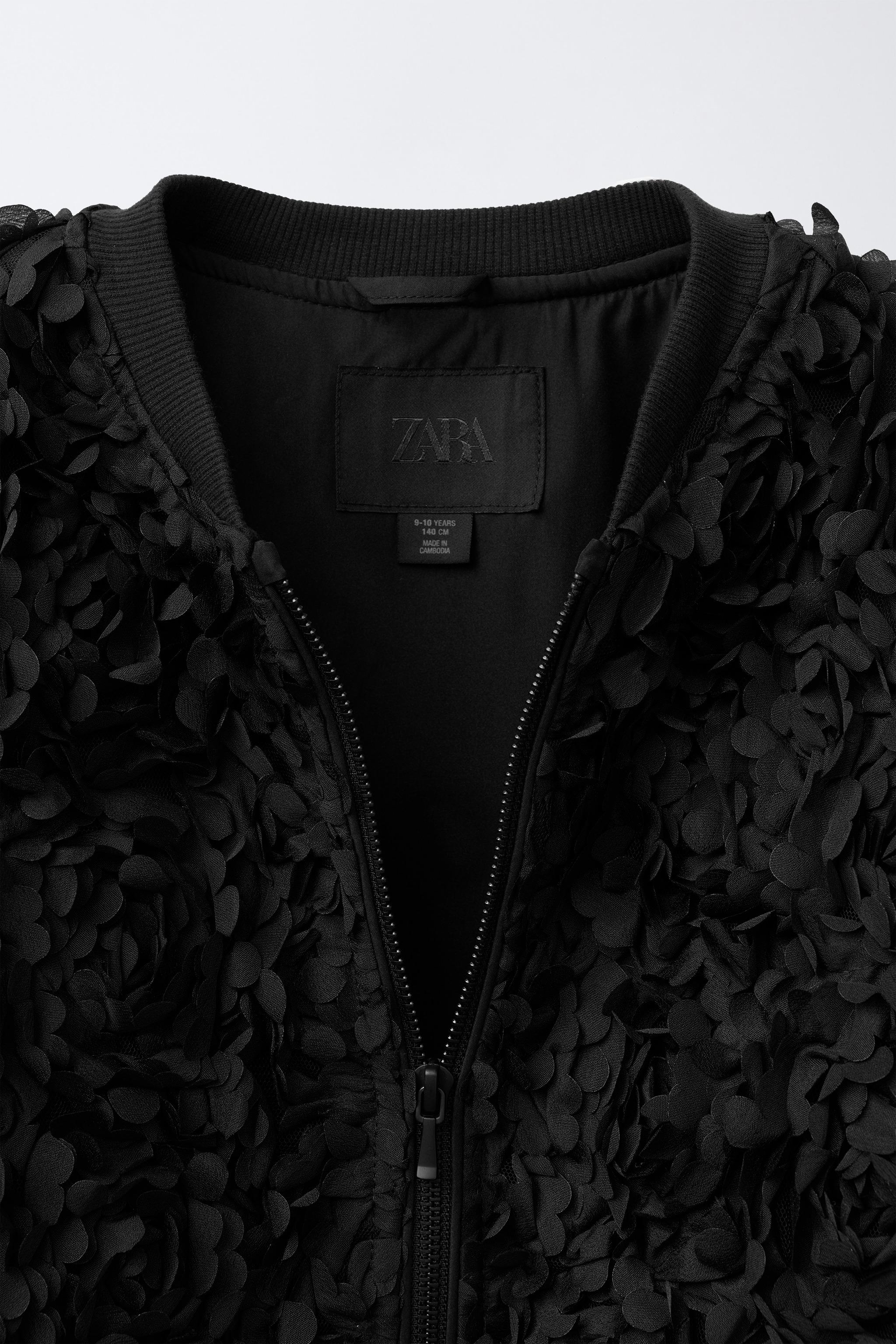 BLOUSON BOMBER À FLEURS